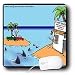 Londons Times Funny Society Cartoons - Danger Island - Mouse Pads