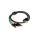 Buy Cables To Go 40331 SonicWave RCA Type Component Video to HD15 Breakout Cable (3...
