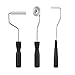 Fiberglass Roller Tools Kit, 3pcs Fiberglass Resin Laminating Bubble Roller Set for Tub Shower Bathtub Boat Repair