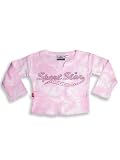Wild Mango - Infant Baby Girls Long Sleeved Ribbed Tee, Dirty Rose