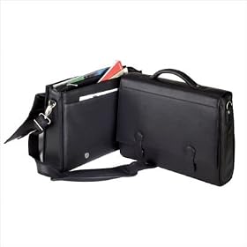 Buy GOODHOPE Bags Bellino Flap-Over Briefcase 3716 by GOODHOPE Bags