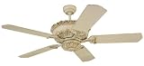 Review Monte Carlo Fans  / Monte Carlo Ceiling Fan 5AB52EW Aberdeen Fan - Espresso White Energy Star Indoor Fans 52