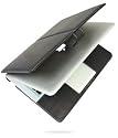 Noir Luxe Black Leather Premium Luxury Case for Apple MacBook Air 13.3 inch