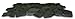 Sliced Bali Ocean Pebble Tile 1 sq.ft. (Mesh Mounted)
