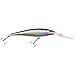 Berkley Flicker Minnow Fishing Lure, Black Silver, 1/3 oz, 3 1/2in | 9cm Crankbaits, Realistic Minnow Profile, Sharp Dive Curve Gets to Fish Quickly, Equipped with Fusion19 Hook