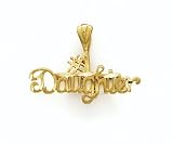 14K #1 Daughter Pendant - GH11943