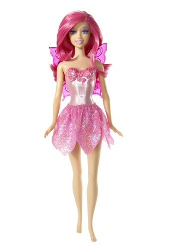 Childrens Toyshop  Toys : Barbie Fairytopia Pink Fairy Doll