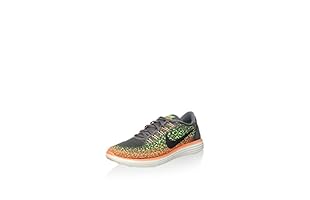 Nike Zapatillas W Run Free Rn Distance (Gris / Verde / Naranja)