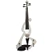 VIOLINSMART Full Size 4/4 White Electric Violin - Complete Set
