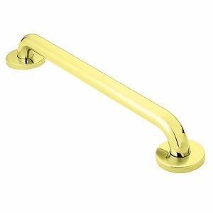 Click to buy Moen Polished Brass 18-Inch Grab Bar from Amazon!
