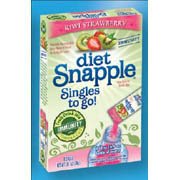 Diet Snapple Singles to Go Kiwi Strawberry 4 Packets Per Box (4 Pack)