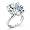 Big 6.50 Carats Solitaire CZ Engagement Ring