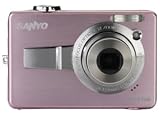 Sanyo E760 7.1MP Digital Camera with 3x Optical Zoom (Pink)