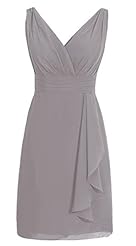 V-neck 2015 Chiffon Evening Dress/Homecoming Dress/Bridesmaid Dress/Prom Dress/Party Dress 