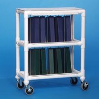 Innovative Medical Notebook Chart Rack Pvc Chart Storage System 37 X 29 X 15 - Model ncr10l