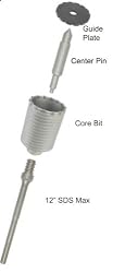 Hitachi 313466 SDS Max Shank for 1-Inch to 1-3/8-Inch Diameter Core Bits