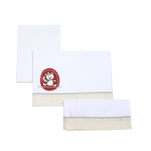 Imagen 2 de Cambrass Sabana Camita 3 Pcs - color unico