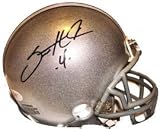 Santonio Holmes Autographed Ohio State Buckeyes NCAA Mini Helmet