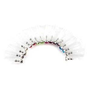 Lot de 16 PIERCING LÉVRES Labret bioflex