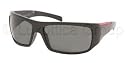 AUTHENTIC PRADA SPS06H SPS 06H 1AB1A1 1AB-1A1 BLACK FRAME GREY LENS 66/15/120 SUNGLASSES SHADES