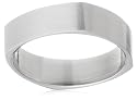 Fred Bennett Stainless Steel Square Edged Ring