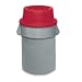 San Jamar KA5500 KatchAll Tableware Retriever Trash Can Round Lid