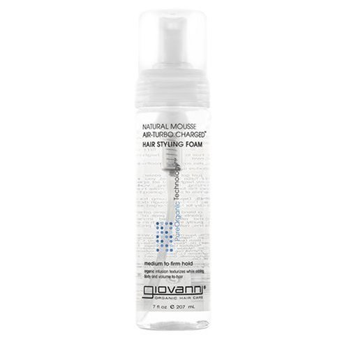 Best Price Giovanni Hair Styling Foam, Natural Mousse Air-Turbo Charged, 7 fl oz Containers (Pack of 3)