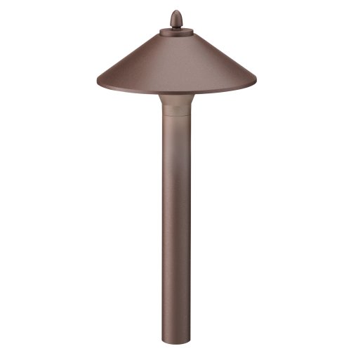 Malibu Low Voltage 10-Watt Halogen Metal Garden Light, Aged Brass #CL86AB