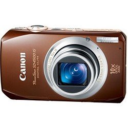 Canon PowerShot SD4500 IS is one of the Best Silver Digital Cameras Under $400