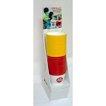 Movie Style Yellow Popcorn Serving Bucket