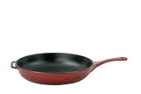 Chasseur Cast Iron 26cm Cast Handle Chilli Red Frypan
