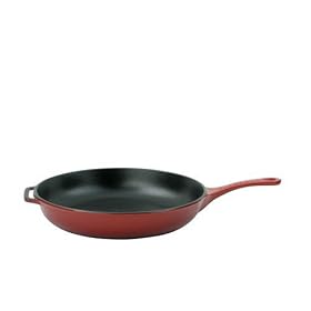 Chasseur Cast Iron 26cm Cast Handle Chilli Red Frypan