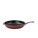 Chasseur Cast Iron 26cm Cast Handle Chilli Red Frypan