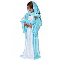 No Nativity Is Complete Without a Sweet Mary and This Costume Is Just Right for Her (baby Jesus doll and wrap not included)