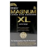 Trojan Magnum XL Lubricated: 36-Pack of Condoms