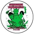 PETER AND THE TEST TUBE BABIES - South American Frogs - Button / Pin