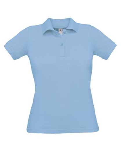 POLOSHIRT DAMEN SKYBLUE, skyblue