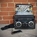 Chillin iPod Ready Radio Cooler, Pin Stripe