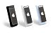 Tuff-Luv Slim&Lite Silicone skin case cover three-pack (With anti-scratch Clip guard) compatible with iPod Shuffle 3rd generation - Dude Pack(CLEAR + BLACK + BLUE )
