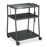 QRT88044 CART,A/V,X-WIDE,44H,BK