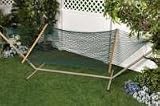 Bliss Hammocks BH-411G 2 Person Classic Poly Rope Hammock - Green Rope