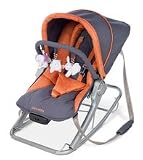 Maclaren Rocker Charcoal / Burnt Orange