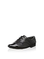 Geox Zapatos derby Jr Plie' K (Negro)