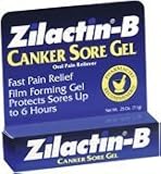 Zilactin-B Canker Sore Gel, 0.25Oz
