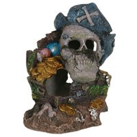 Pirate Treasure Aquarium Ornament - PIRATE TREASURE ORNAMENT