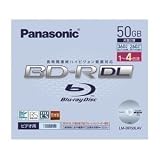 Panasonic 4倍速対応BD-R DL 1枚50GB（片面2層） LM-BR50LAV