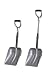 Erapro ECS-1 10-Inch Poly Blade Collapsible Car Snow Shovel With Extendable 37-Inch Metal Shaft