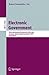 Electronic Government: Third International Conference, EGOV 2004, Zaragoza, Spain, August 30-September 3, 2004, Proceedings (Lecture Notes in Computer Science, 3183)