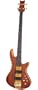 Schecter Stiletto Studio-4 Fretless Electric Bass (4 String, Honey Satin)