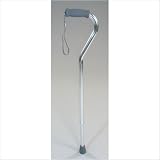 Offset Handle Adjustable Cane with Anti rattle Lock Offset Handle Adjustable Cane with Anti rattle Lock